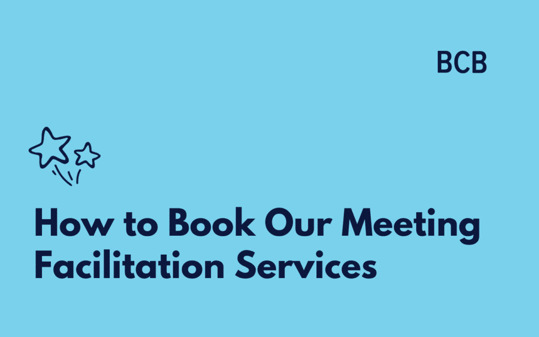 How to Book Our Meeting Facilitation Services