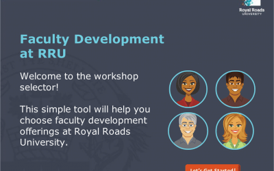 Online resource example: RRU Workshop Selector